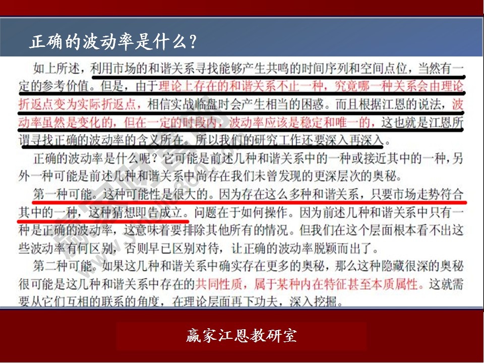 江恩波動率