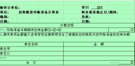 計(jì)提壞賬準(zhǔn)備